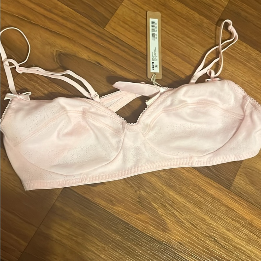 Skims Pink Lace Women's Bralette